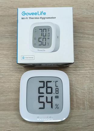 Wi-fi термометр гигрометр goveelife h5103 e-ink экран датчик вологи