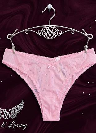 Трусики бразилианы victoria’s secret dream angels с кристаллами (оригинал)