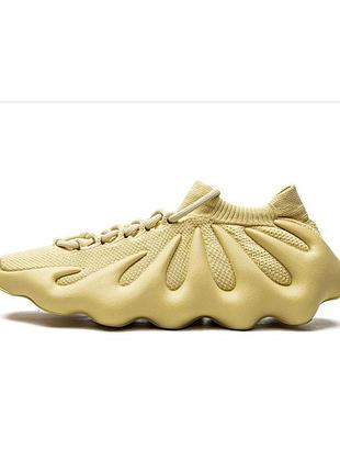 Кроссовки adidas yeezy 450 унисекс пастельно-желтый 38 (23,5 см) код: hp5426 sulfur yell