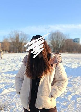Куртка зимня, хутрова