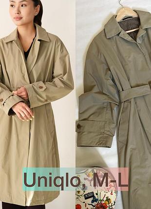 Базовий топовий тренч від uniqlo.