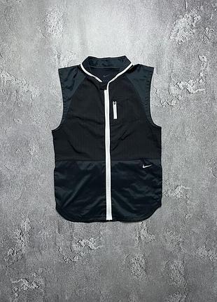 Vintage винтажная жилетка nike найк big swoosh logo size xs размер хс