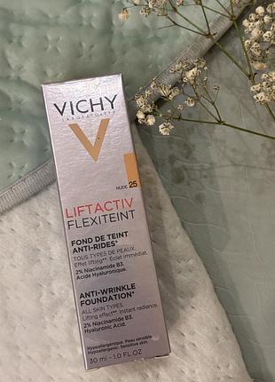 Тональний крем від аптечного бренду vichy з ефектом ліфтингу та доглядовими компонентами. абсолютно новий (не підійшов відтінок).