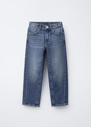 Zara новые модного фасона классные багги джинсы