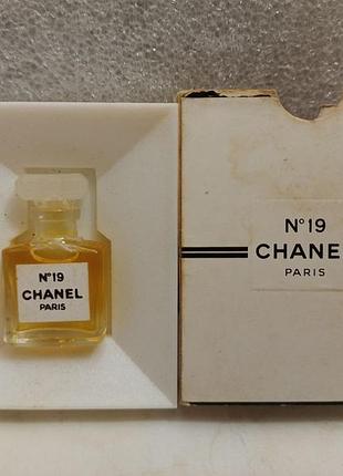 Chanel n 19 parfum 1.1 мл парфуми мінімін мікро вінтаж рідкість