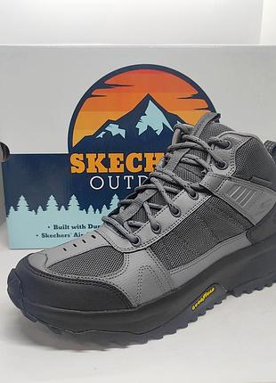Шкіряні водовідштовхувальні черевики skechers skech-air goodyear оригінал