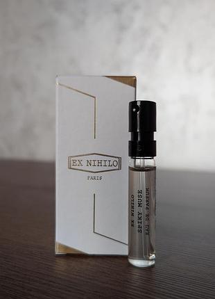 Парфумована вода ex nihilo - spiky muse, оригінал, пробник 2 ml, парфюмированная вода
