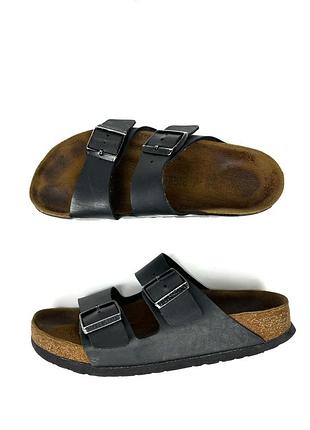 Birkenstock arizona сандалі жіночі шкіряні шльопанці