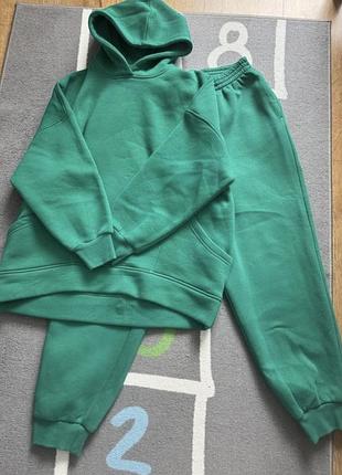 Спортивний костюм жіночий vovk приємного зеленого кольору xxl xxxl 54-56 розмір 💚💚💚