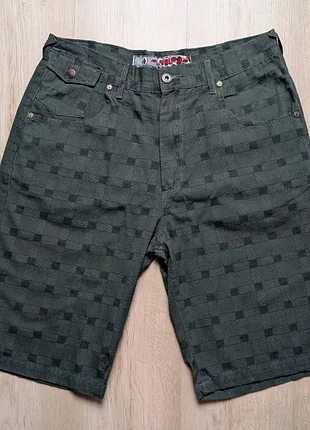Шорты volcom liberated винтаж y2k клетка w32 новые с бирками