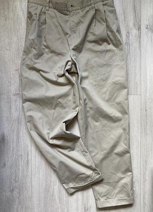 Чоловічі котонові брюки, штани, 36 розмір, бежеві, cotton traders