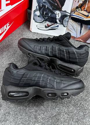 Р.41-45 кросівки nike air max 95 black артикул 0948