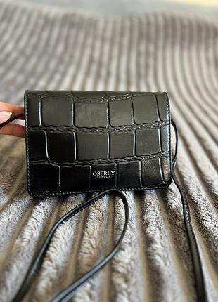 Шкіряна сумочка osprey london, б/у