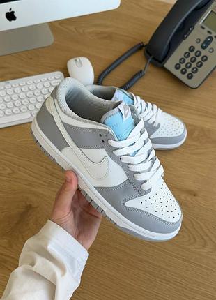 Nike dunk grey white