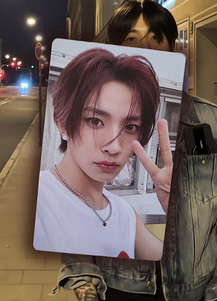 Офіційна картка хісин enhypen з альбому romance: untold weverse, heeseung енхайпен кпоп kpop