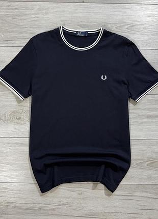 Нова преміальна футболка фред пері fred perry twin tipped t-shirt, m, оригінал