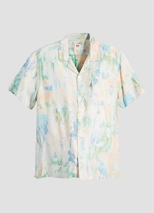 Рубашка с коротким рукавом levis liocell shirt relaxed fit polo ck ysl lv original xl-xxl(2xl)-3xl шведка supreme x balenciaga