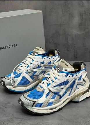 Кросівки balenciaga runner b and w