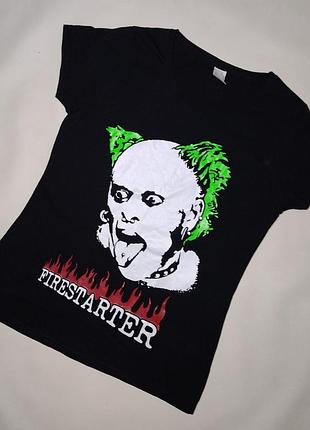 Черная футболка кит флинт (keith flint) вокалист the podigy