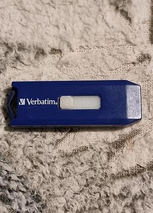 Флешка 4 гб verbatim 8.19/18.2 синяя вербатим