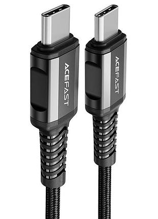 Дата кабель acefast c1-03 type-c to type-c 60w (1.2m) black