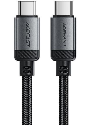 Дата кабель acefast c20-03 type-c to type-c 60w (1.2m) black