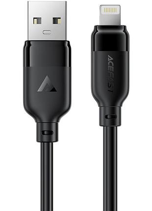 Дата кабель acefast c16-06 usb to lightning 2.4a (2m) black