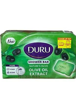 Мило туалетне 150г natural оливкова олія тм duru