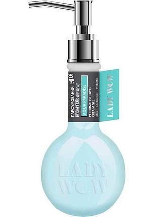 Гель для душа 350мл парфюмированный aqua paradise тм lady wow