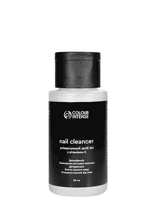 Дегідратор 50мл для знежирення нігтів nail cleanser 5в1 тм colour intense