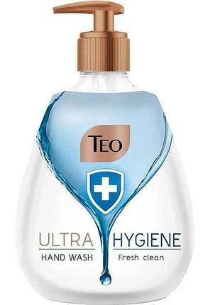 Мыло жидкое 400мл ultra hygiene gel тм teo