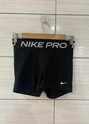 Чоловічі компресійні шорти nike pro dri-fit чорні, s