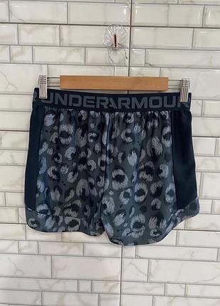 Жіночі спортивні шорти under armour, оригінал, леопардовий принт size m