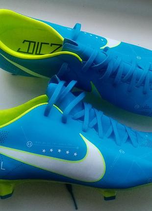 Нові(сток) чоловічі футбольні бутси nike mercurial victory vi neymar fg 921509-400(оригінал)