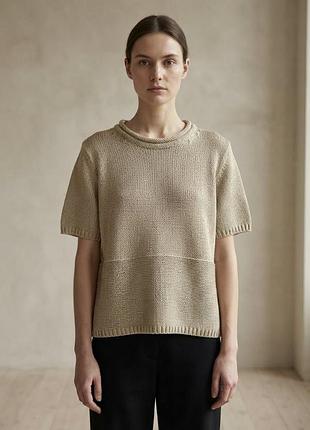 Monari модна кофта з коротким рукавом італія