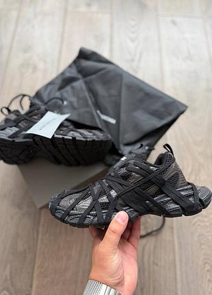 Balenciaga 3xl extreme lace sneaker in black