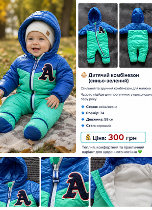 Житячий комбінезон