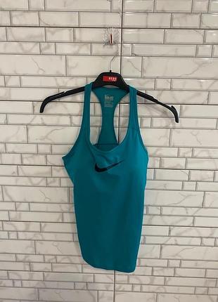 Жіноча спортивна майка з вшитим топом nike dri-fit, m