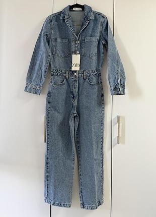 Джинсовий комбінезон zara