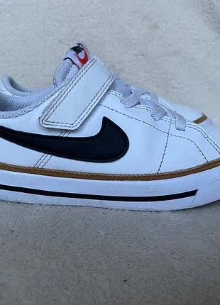 Шкіряні кросівки nike