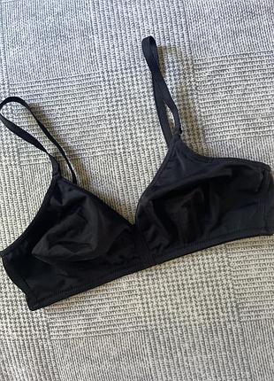 Чорний бюстгальтер без кісточок р.80в /с dorina