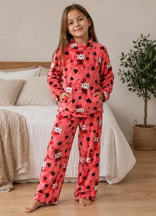 Дитяча піжама з принтом hello kitty. на розмір 140-146 см