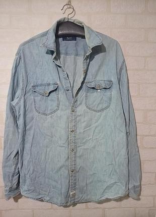 Оригинальная джинсовая рубашка от дочерней линейки levi strauss signature premium shirts