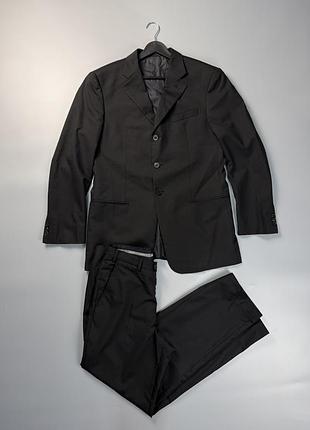 Чоловічий класичний костюм armani collezioni made in italy (розмір 50 / l)