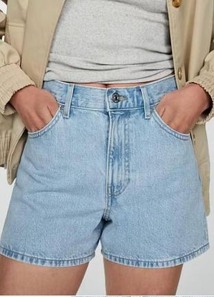Джинсові шорти bershka