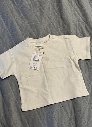 Футболка дитяча zara 86 нова