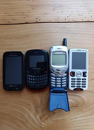 Ретро-телефони (sony ericsson, samsung, alcatel)