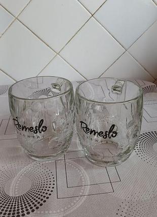 Набір пивних кухлів remeslo brewery 2 шт.