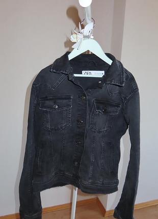 Джинсова куртка zara