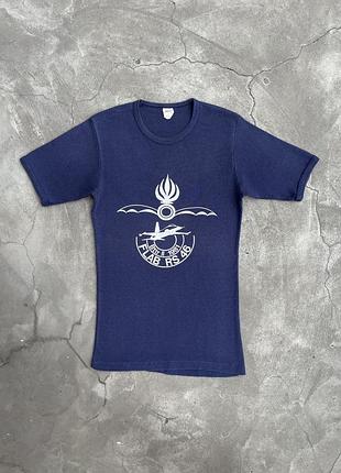 1981 swiss air force: single stitched t-shirt, genuine vintage